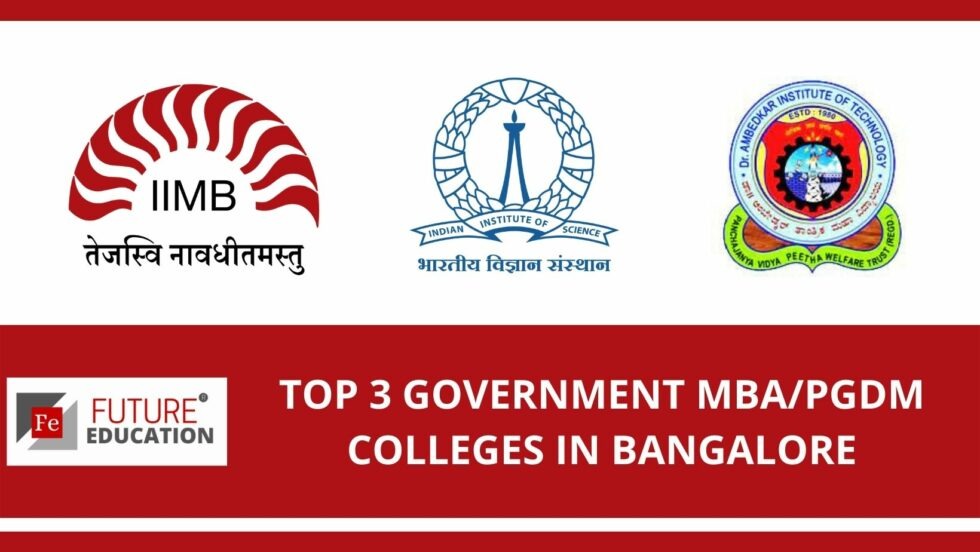 TOP 3 GOVERNMENT MBA COLLEGES IN BANGALORE
