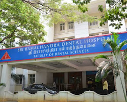 Sri Ramachandra University dental college in India