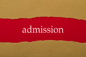 admission